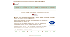 Desktop Screenshot of foundspace.biz